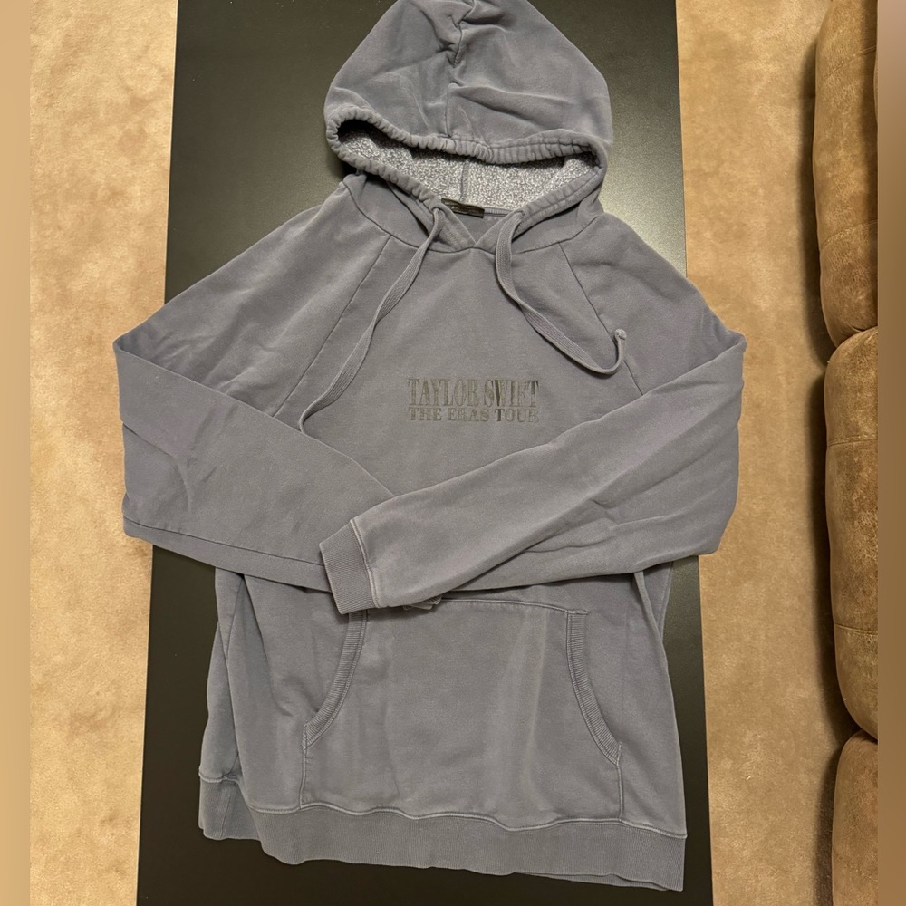 Blue Taylor Swift Eras Tour Dateback Hoodie 2023 Dates